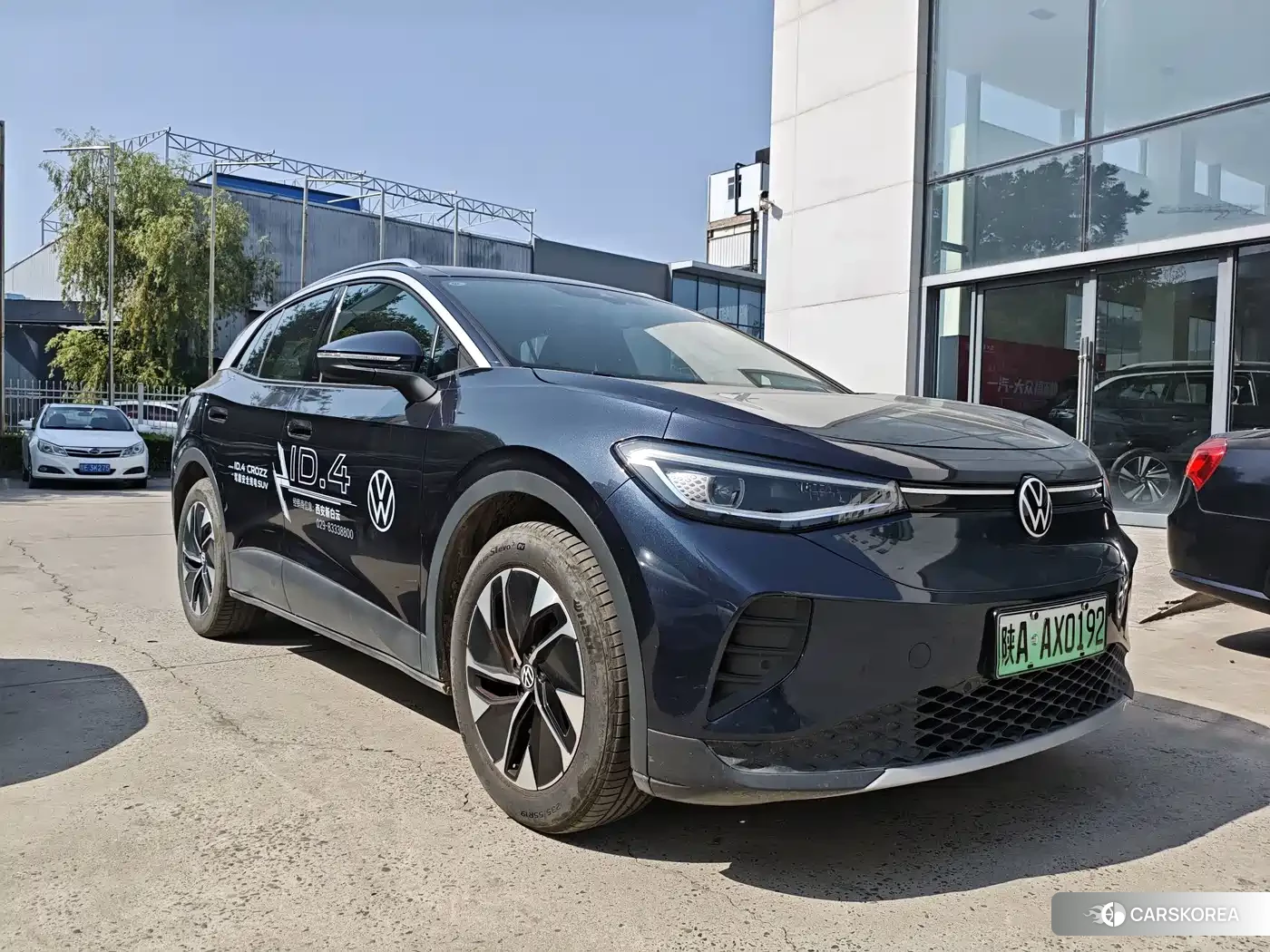 Volkswagen ID.4 CROZZ 2025 Синий из Китая