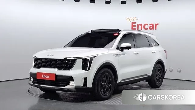 Kia The New Sorento 4th Generation 2023 Белый из Кореи