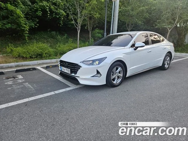 Hyundai Sonata (DN8) 2019 Белый из Кореи