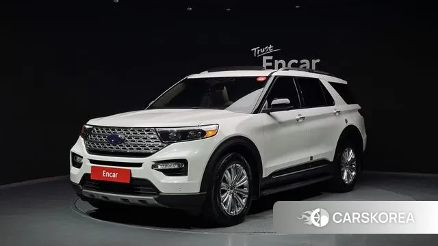 Ford Explorer 6th Generation 2021 Белый из Кореи
