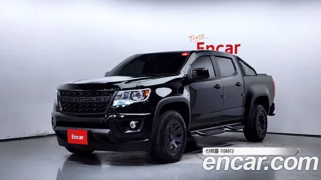 Chevrolet (GM Daewoo) Colorado 2020 Черный из Кореи