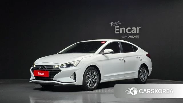 Hyundai The New Avante AD 2019 Белый из Кореи