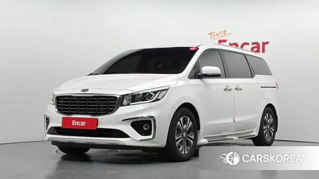 Kia The New Carnival 2018 Белый из Кореи