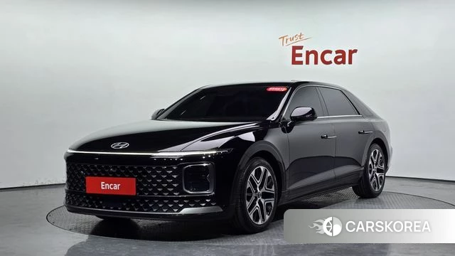 Hyundai Grandeur (GN7) 2023 Черный из Кореи