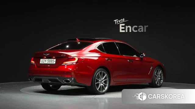 Genesis G70 2018 Красный из Кореи
