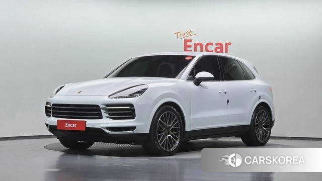 Porsche Cayenne (PO536) 2020 Белый из Кореи