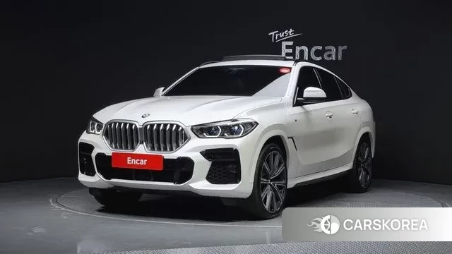 BMW X6 (G06) 2021 Белый из Кореи
