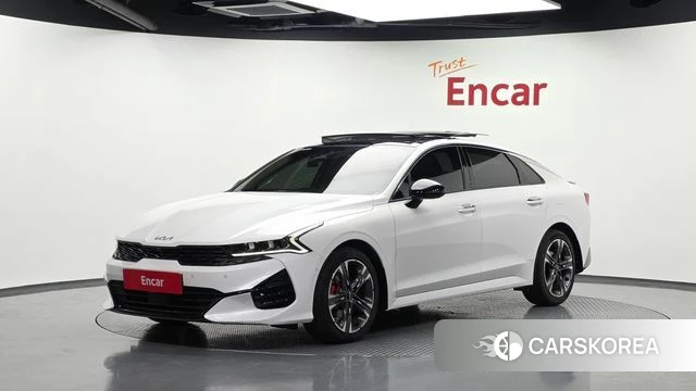 Kia K5 3rd generation 2021 Белый из Кореи