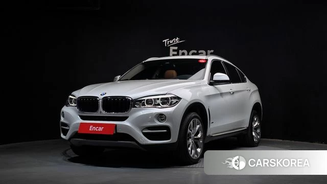 BMW X6 (F16) 2018 Белый из Кореи