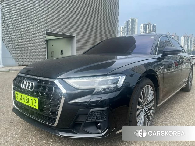 Audi A8 (D5) 2023 Черный из Кореи