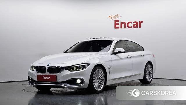 BMW 4 Series (F32) 2018 Белый из Кореи