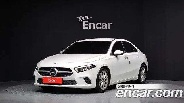 Mercedes-Benz A-Class W177 2020 Белый из Кореи