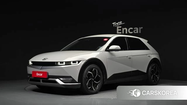 Hyundai Ionic 5 2021 Серебристо-серый из Кореи