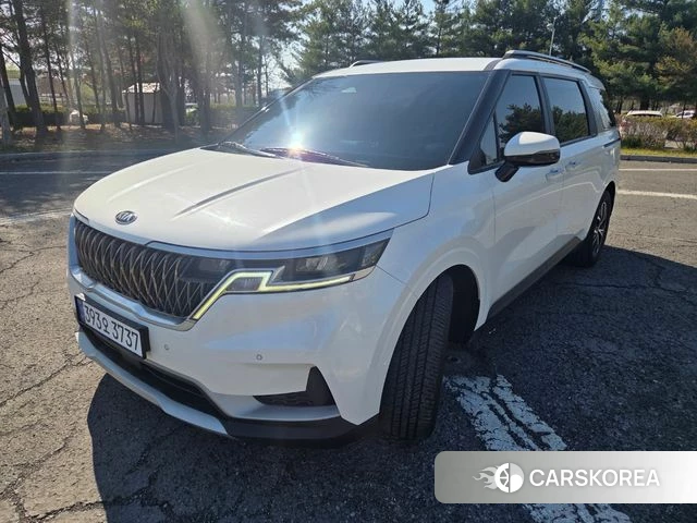 Kia Carnival 4th generation 2021 Белый из Кореи