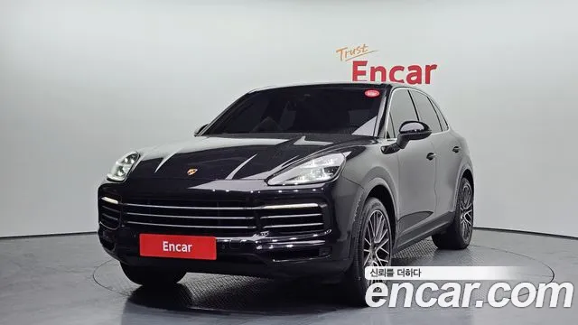 Porsche Cayenne (PO536) 2019 Черный из Кореи