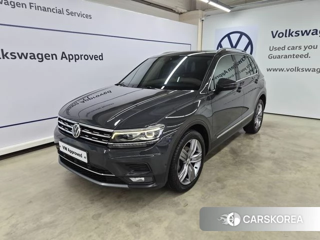 Volkswagen Tiguan second Generation 2018 Серый из Кореи