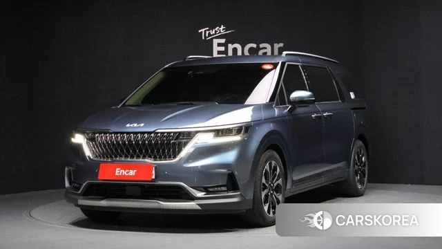 Kia Carnival 4th generation 2021 Синий из Кореи
