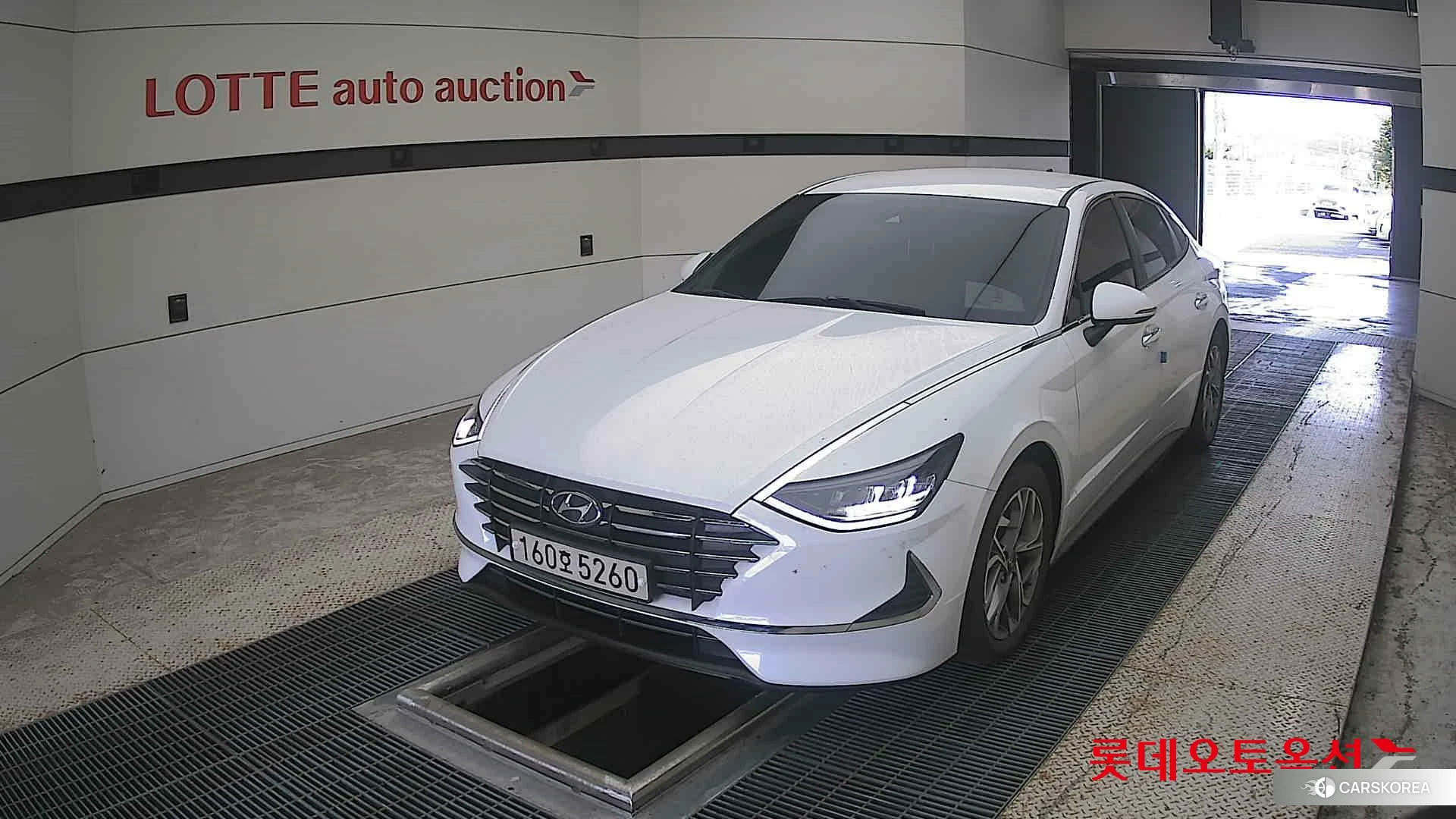 Hyundai Sonata 2021 White cream (optional) из Кореи