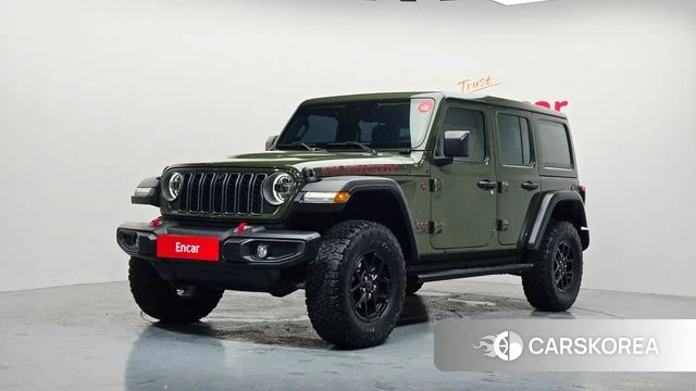 Jeep Wrangler (JL) 2024 Зеленый из Кореи