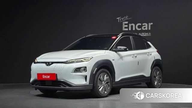 Hyundai Kona Electric 2020 Белый из Кореи