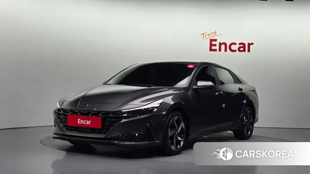 Hyundai Avante (CN7) 2021 Серый из Кореи