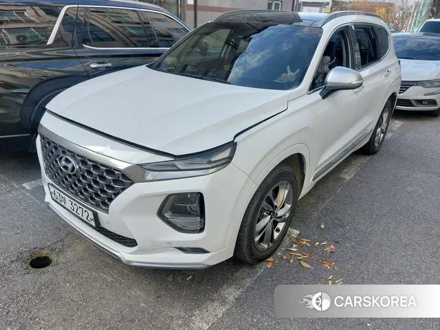 Hyundai Santa Fe TM 2019 Белый из Кореи