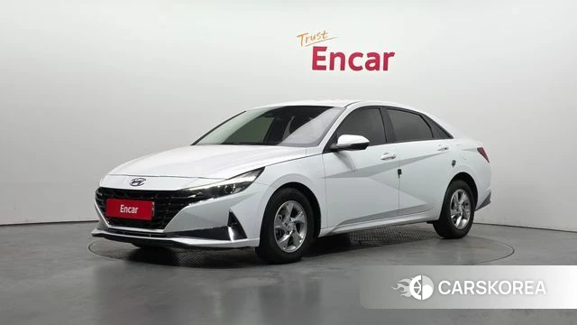 Hyundai Avante (CN7) 2020 Белый из Кореи