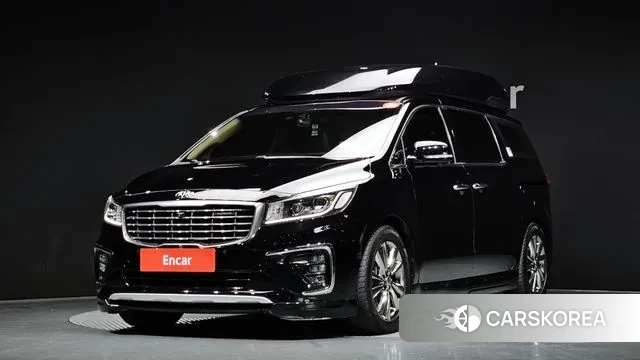 Kia The New Carnival 2018 Черный из Кореи