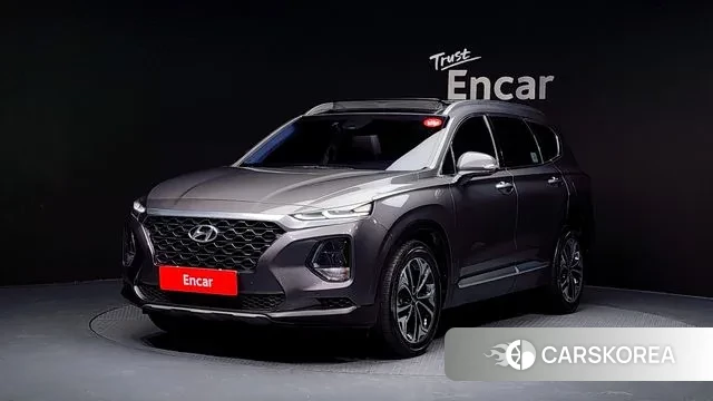 Hyundai Santa Fe TM 2019 Серый из Кореи
