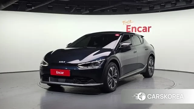 Kia EV6 2021 Синий из Кореи