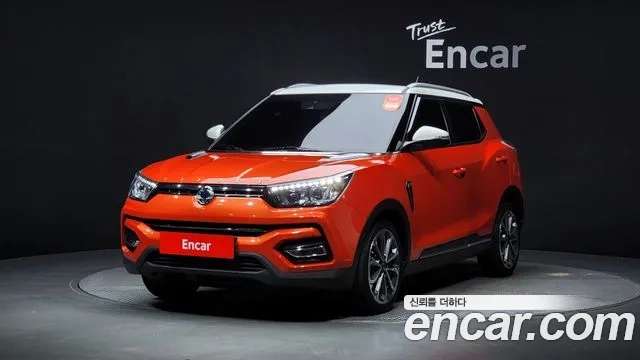 Ssangyong Tivoli Armor 2018 Оранжевый из Кореи