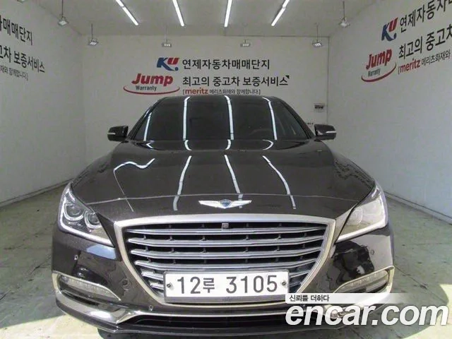 Genesis G80 2018 Черный из Кореи