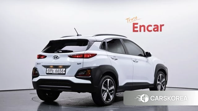Hyundai Kona 2019 Белый из Кореи