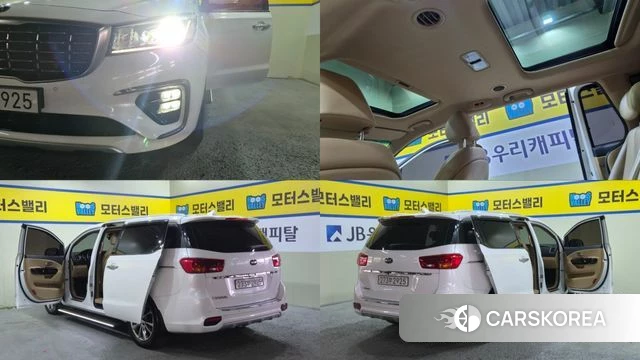 Kia The New Carnival 2018 Белый из Кореи