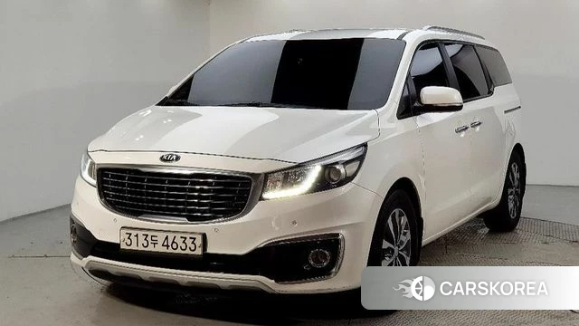 Kia All New Carnival 2018 Белый из Кореи