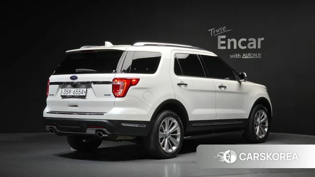Ford Explorer 2019 Белый из Кореи