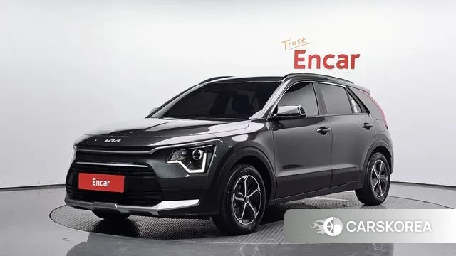 Kia Di Ol Nu Niro 2023 Серый из Кореи