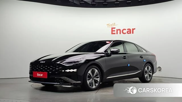 Kia K8 Hybrid 2021 Черный из Кореи