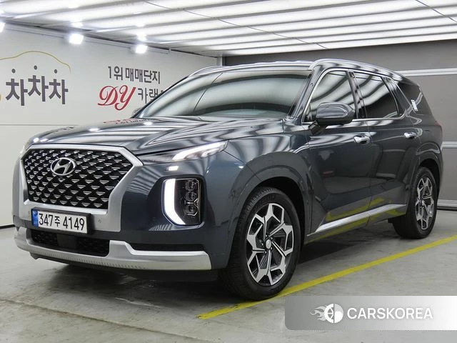 Hyundai Palisade 2021 Серый из Кореи