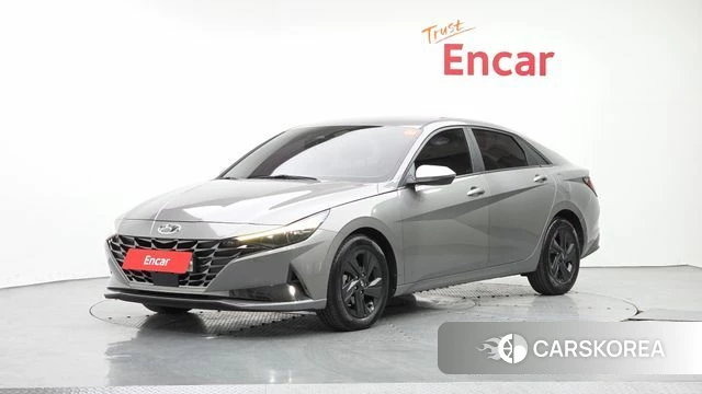 Hyundai Avante (CN7) 2020 Серебристо-серый из Кореи