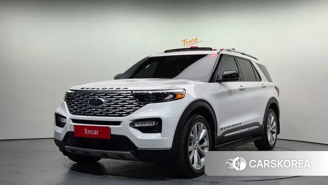 Ford Explorer 6th Generation 2022 Белый из Кореи