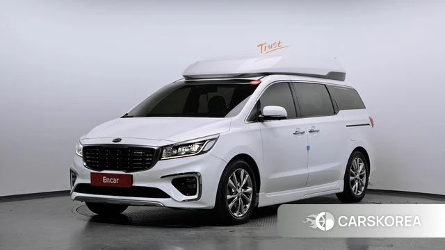 Kia The New Carnival 2018 Белый из Кореи