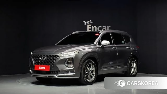 Hyundai Santa Fe TM 2019 Серый из Кореи