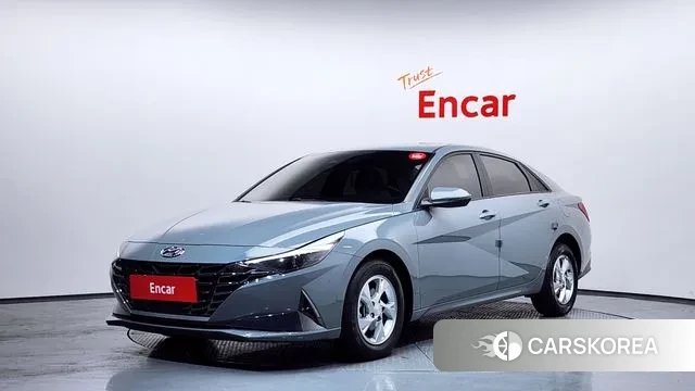 Hyundai Avante (CN7) 2021 Серый из Кореи