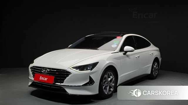 Hyundai Sonata (DN8) 2019 Белый из Кореи