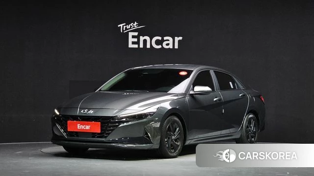 Hyundai Avante (CN7) 2022 Серый из Кореи