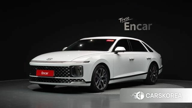 Hyundai Grandeur Hybrid (GN7) 2023 Белый из Кореи