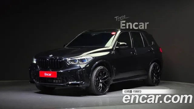 BMW X5M (G05) 2021 Черный из Кореи