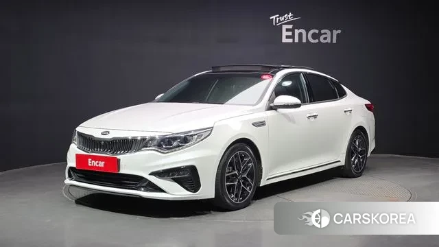 Kia K5 second generation 2018 Белый из Кореи
