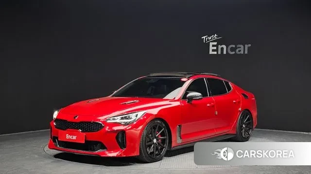 Kia Stinger 2018 Красный из Кореи